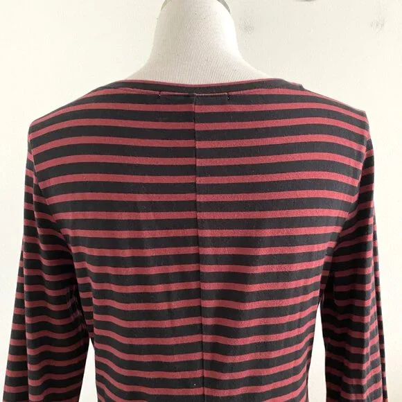 Peruvian Connection Andover Striped Maxi Dress Long Sleeve - Picture 5 of 12